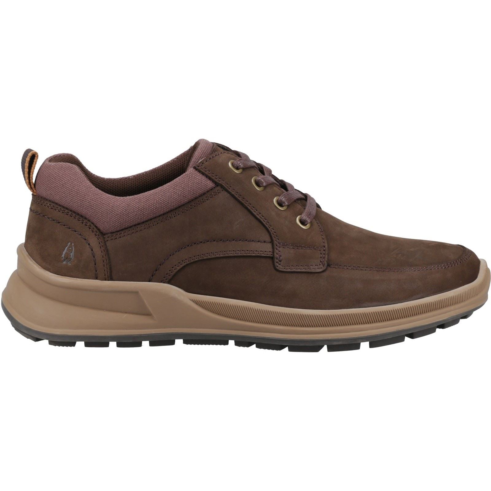 Hush Puppies Adam Nubuk Herren Schnürschuhe In Braun