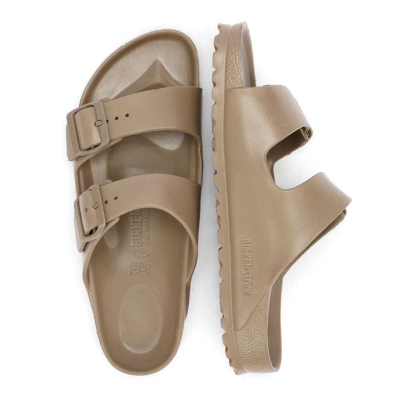Birkenstock Arizona Eva Narrow Fit Damen graue Sandalen