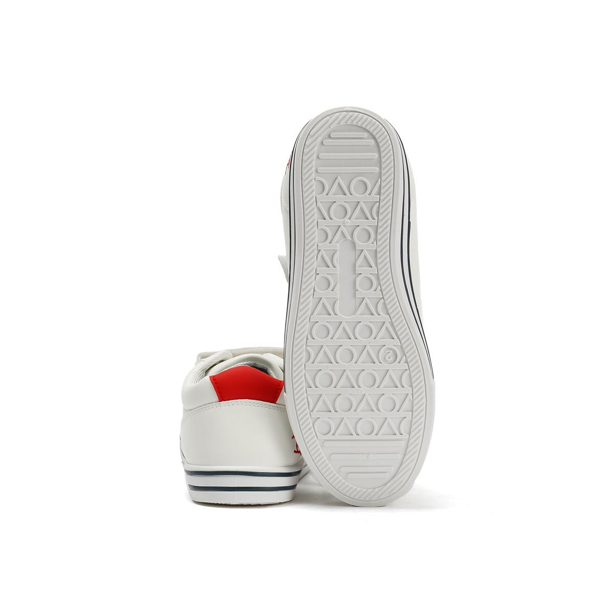 Penguin Junior Rainbow Weiße Sneakers