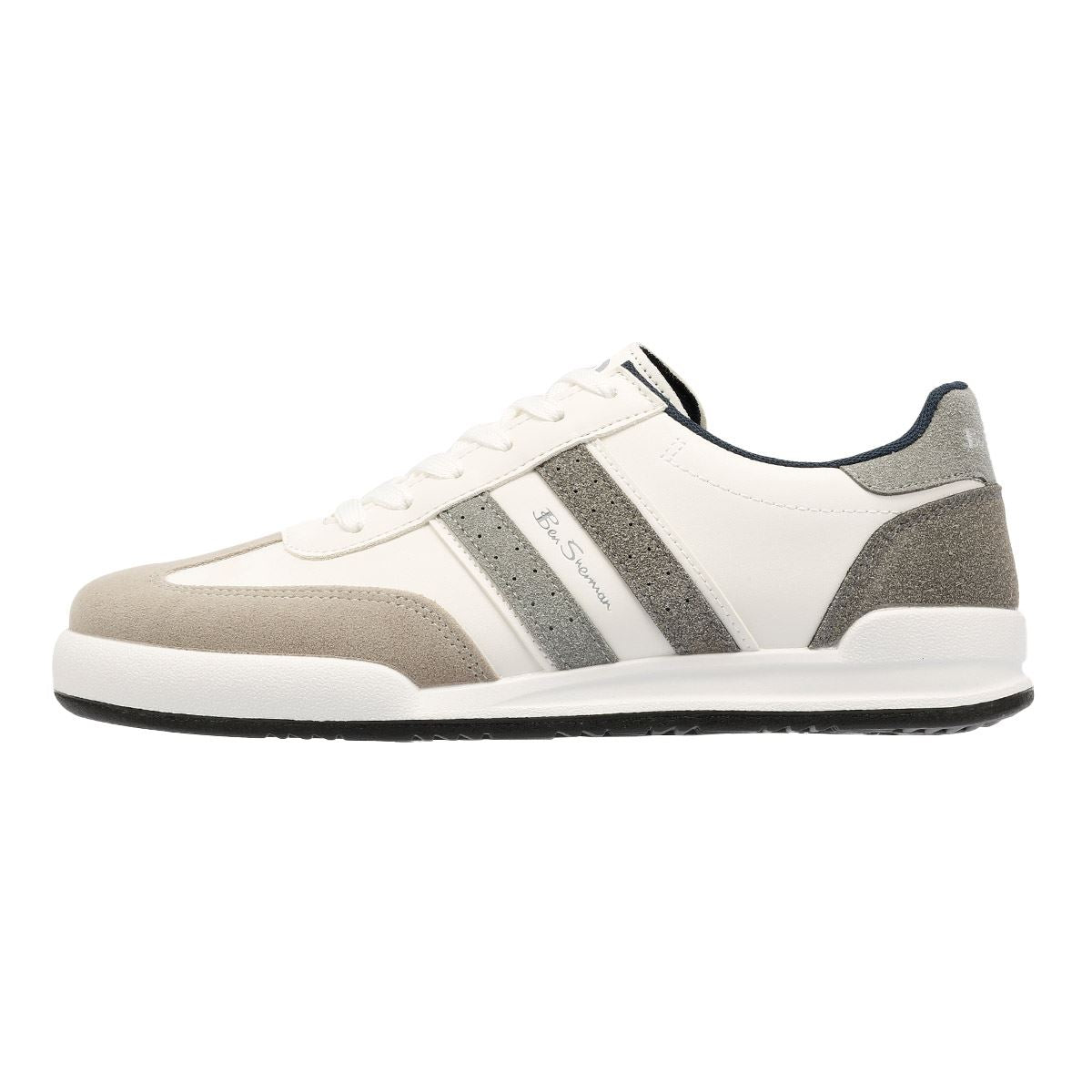 Ben Sherman Sokka Herren Weiße Sneaker