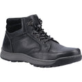 Hush Puppies Grover Wildleder Herren Schwarz Stiefel
