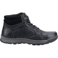 Hush Puppies Grover Wildleder Herren Schwarz Stiefel