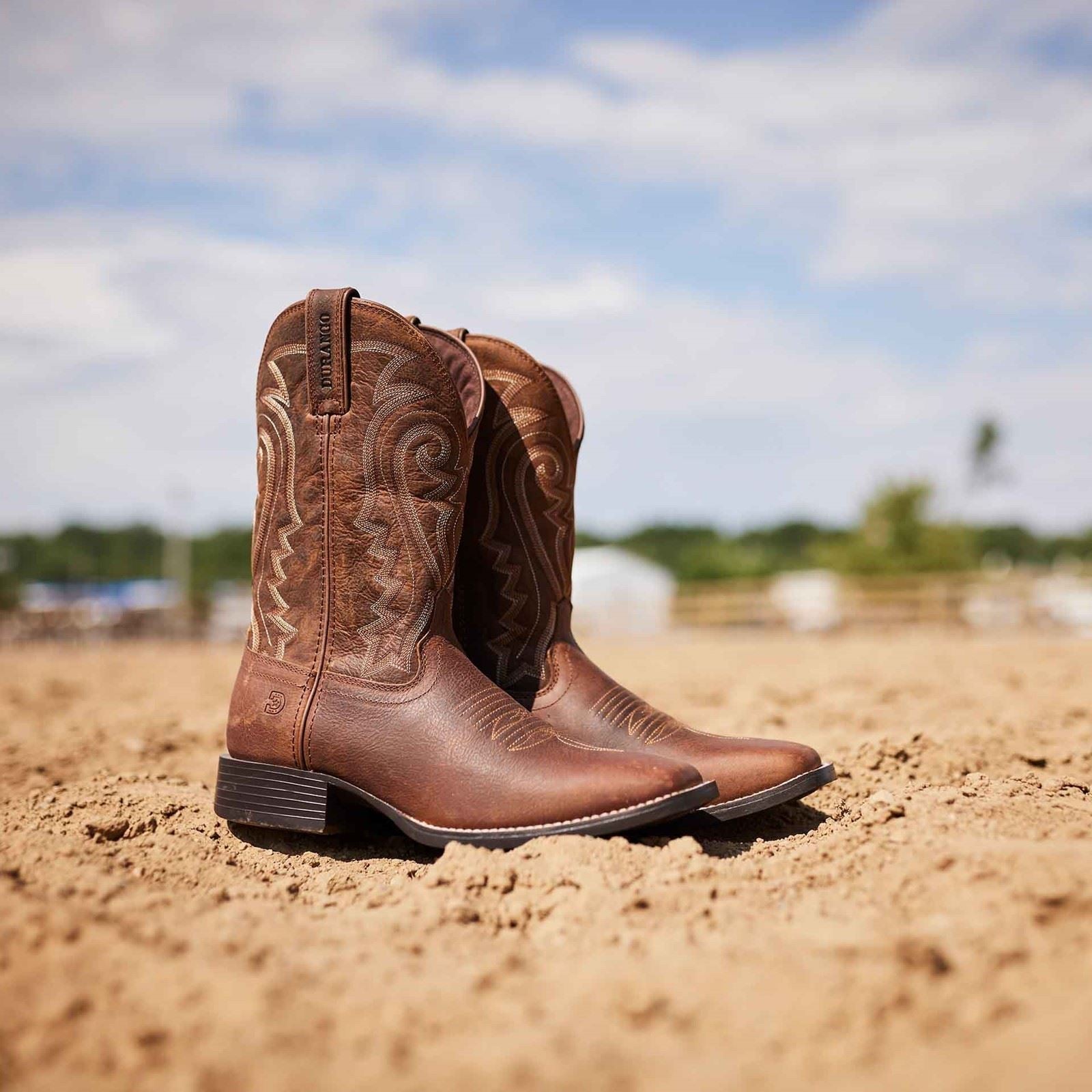 Durango Westward Leder Herren Prairie Braun Stiefel