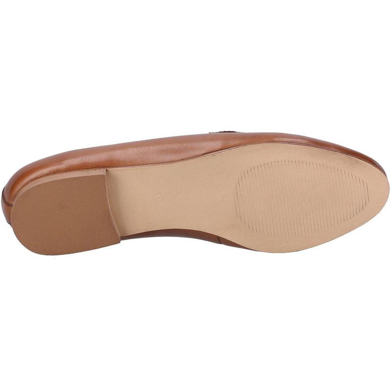 Hush Puppies Harper Chain Leder Loafer für Damen in Hellbraun