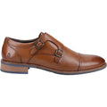 Hush Puppies David Lederschuhe Für Herren In Tan Mit Doppeltem Monk Riemen