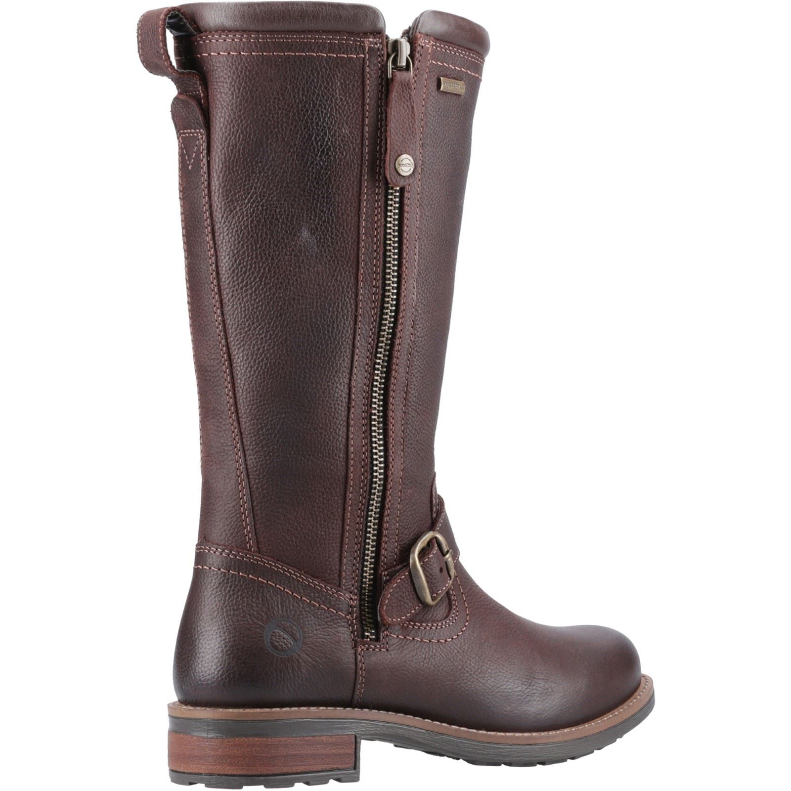 Cotswold Bourton Damenstiefel aus braunem Leder