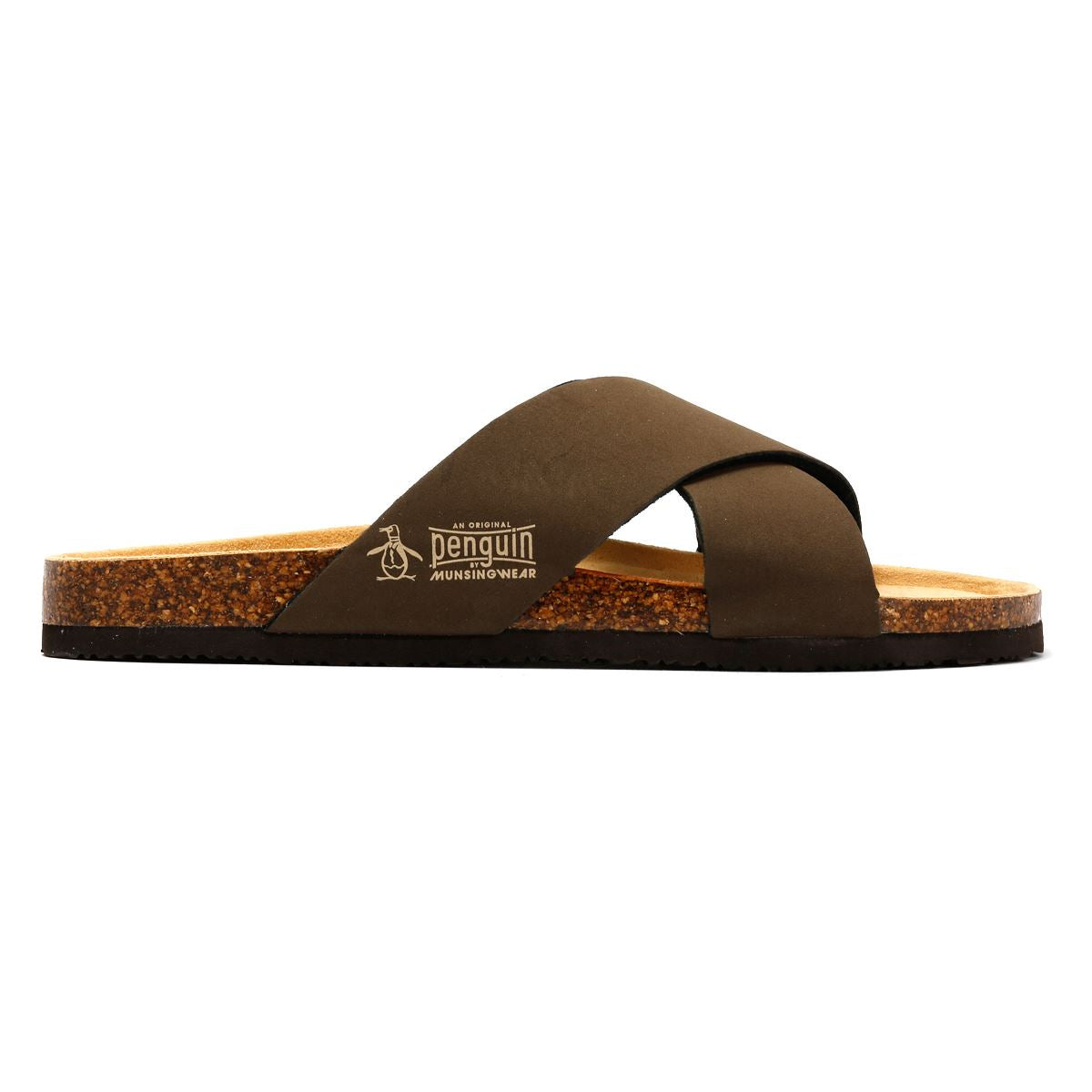 Penguin Pack Herren Braune Sandalen