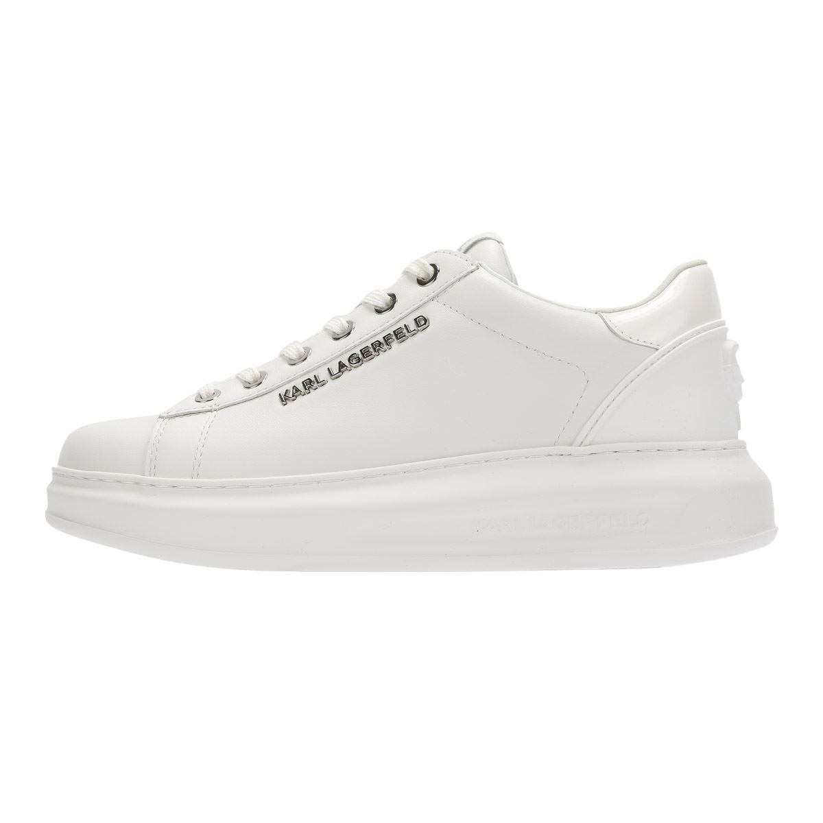 Karl Lagerfeld Kapri NFT Kounter Damen Sneaker Aus Weißem Leder