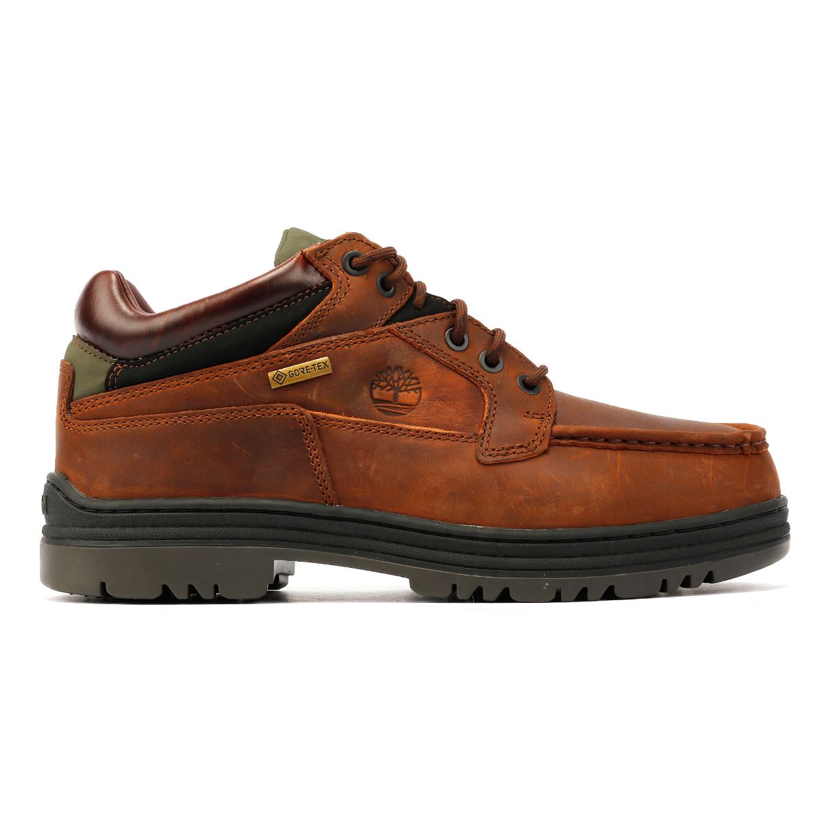 Timberland Heritage Low Lace Gore-Tex Braune Herrenstiefel Aus Leder