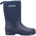 Cotswold Hilly Neoprene TPR+Neopren Unisex Kinder Gummistiefel in Marineblau