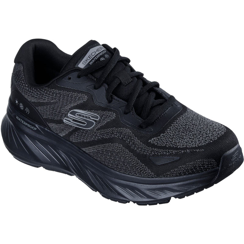 Skechers Edgeride Konzo Textile Herrenschwarze Sneakers