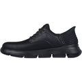 Skechers Garza - Gervin Schwarze Farbe Herren-Schnürschuhe Aus Leder