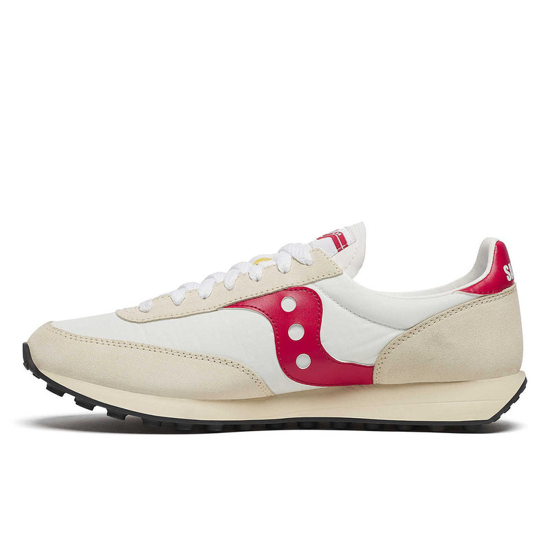 Saucony Trainer 80 Wildleder Weiße Turnschuhe