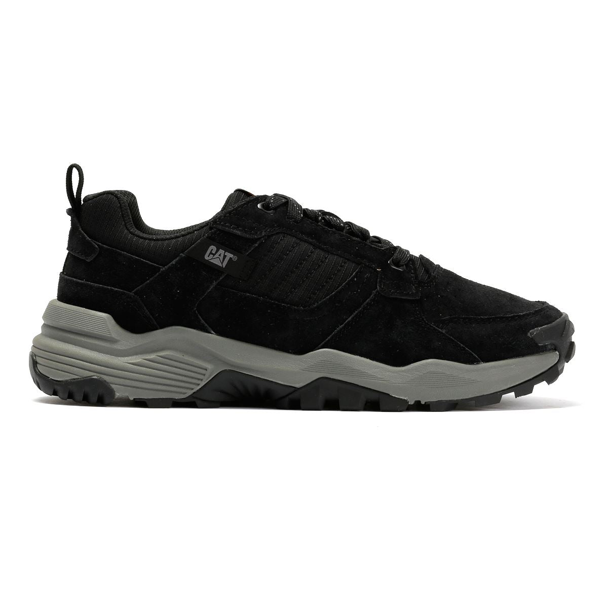 Caterpillar Grapple Wildleder Herren Schwarz Sneakers