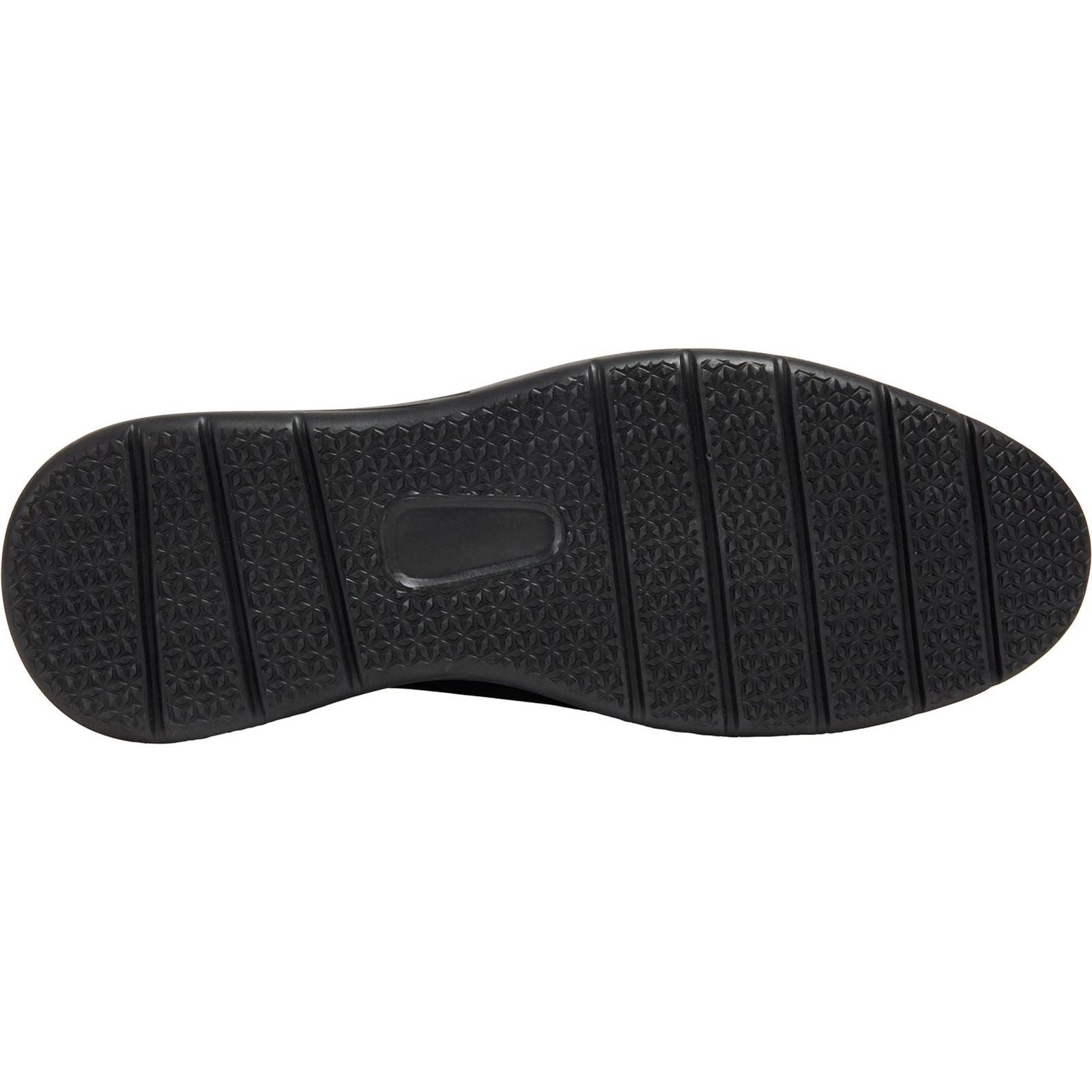Pod Aston Leder Herren Schwarz Schnürschuhe