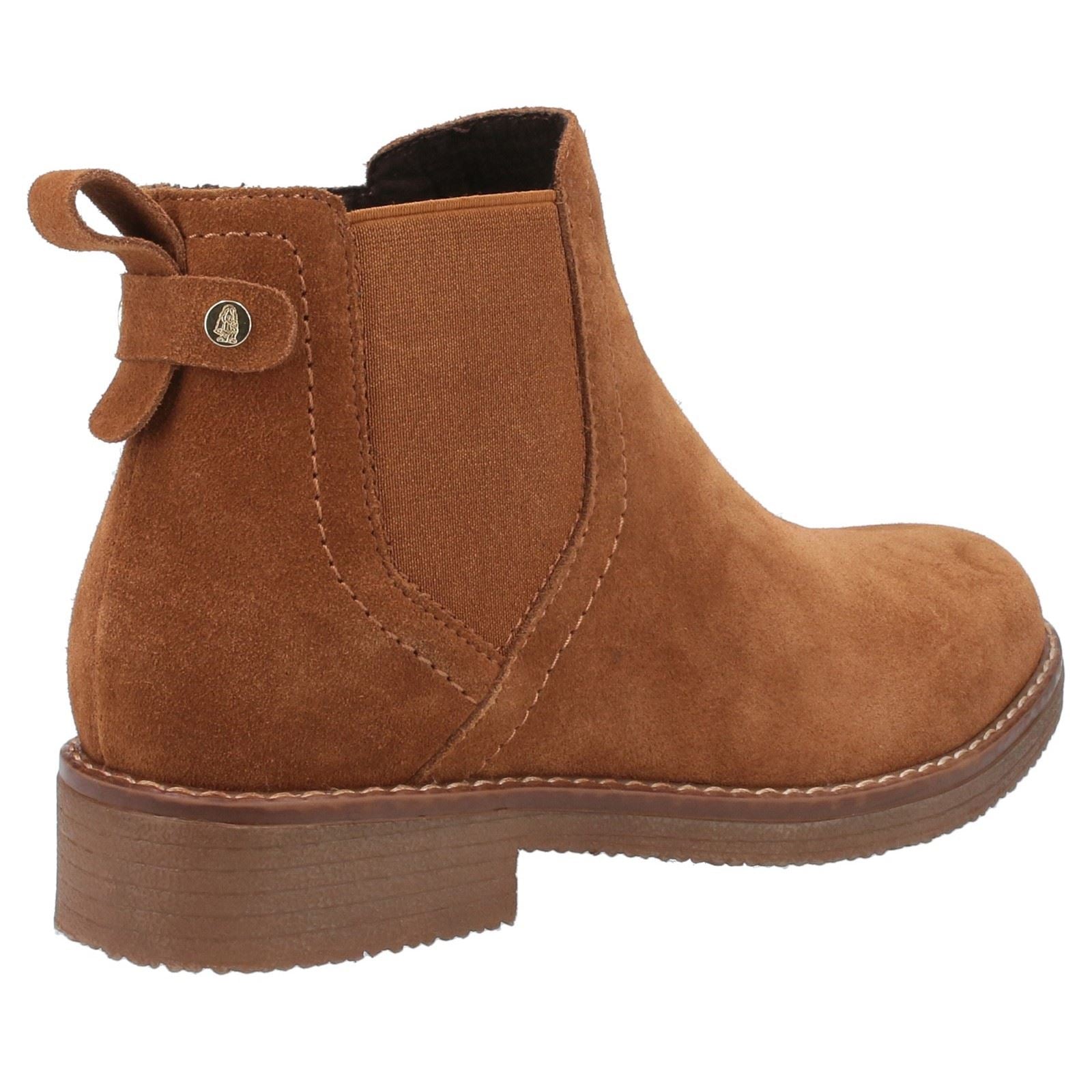 Hush Puppies Maddy Wildleder Damen Stiefeletten In Tan