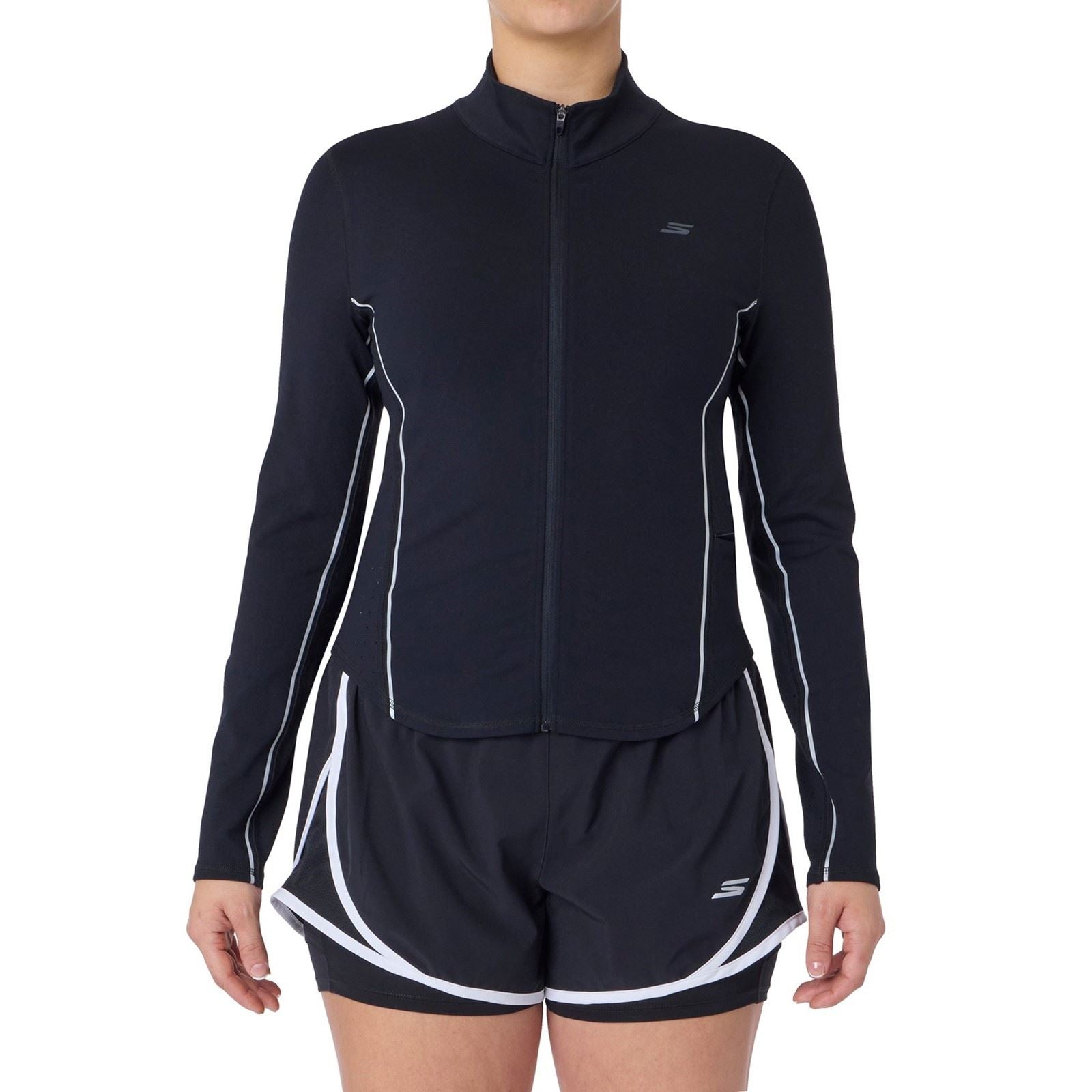 Skechers Skechers Ace Ace Damen Schwarze Jacke