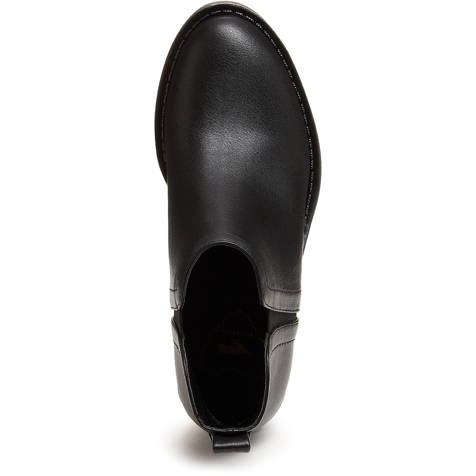 Rocket Dog York Polyurethan Damen Schwarze Farbe Stiefeletten mit Absatz