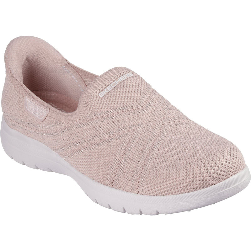 Skechers On-the-GO Flex Excellency Textile Damen Sneakers In Rosa