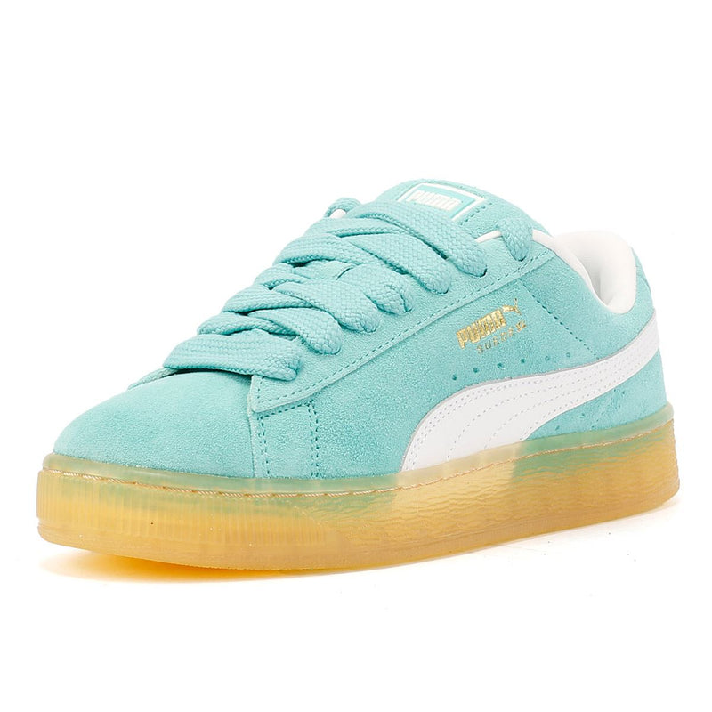 Puma Suede XL Wildleder Aqua Turnschuhe
