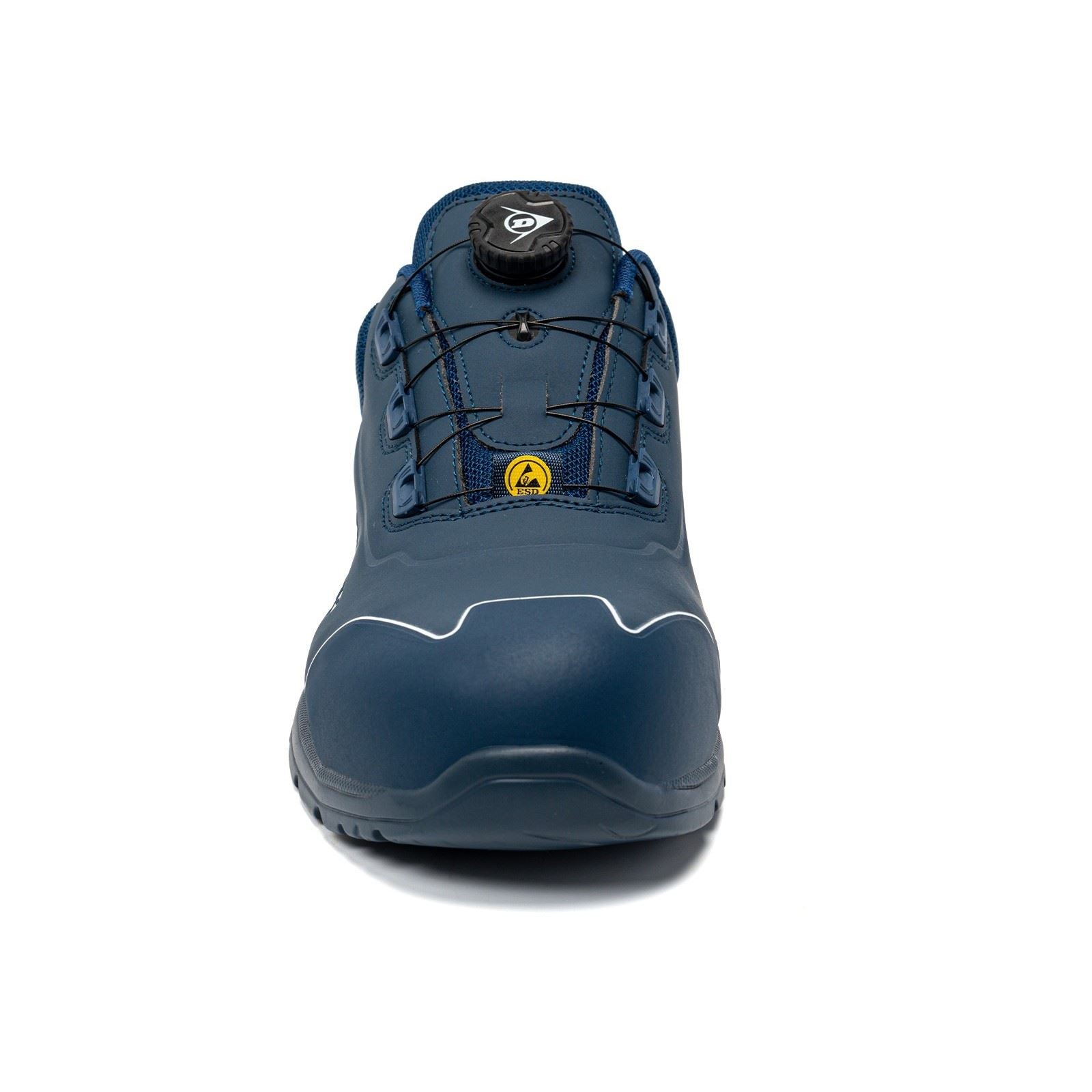Dunlop Matt Mikrofaser Herren Sicherheitssneaker Navy/Weiß