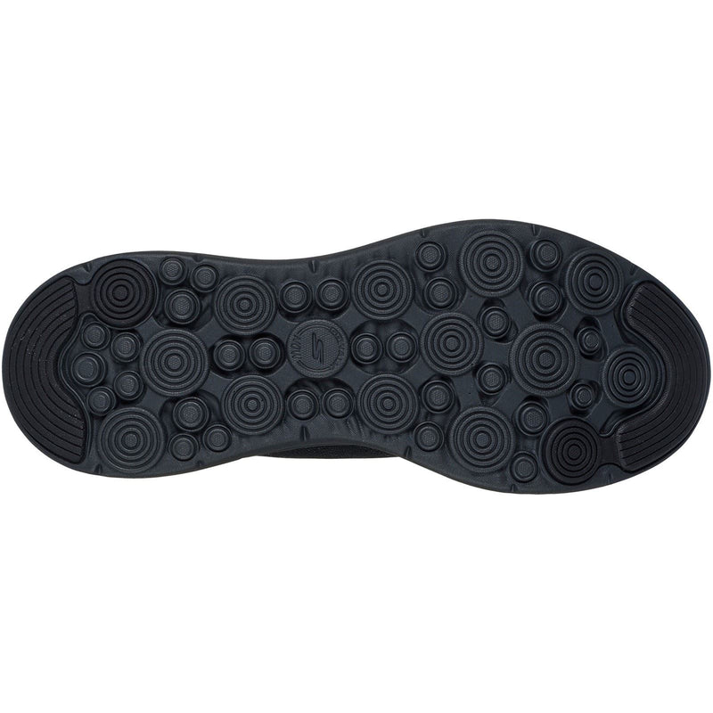 Skechers GO WALK NOW Payton Textile Herrenschwarze Sneakers