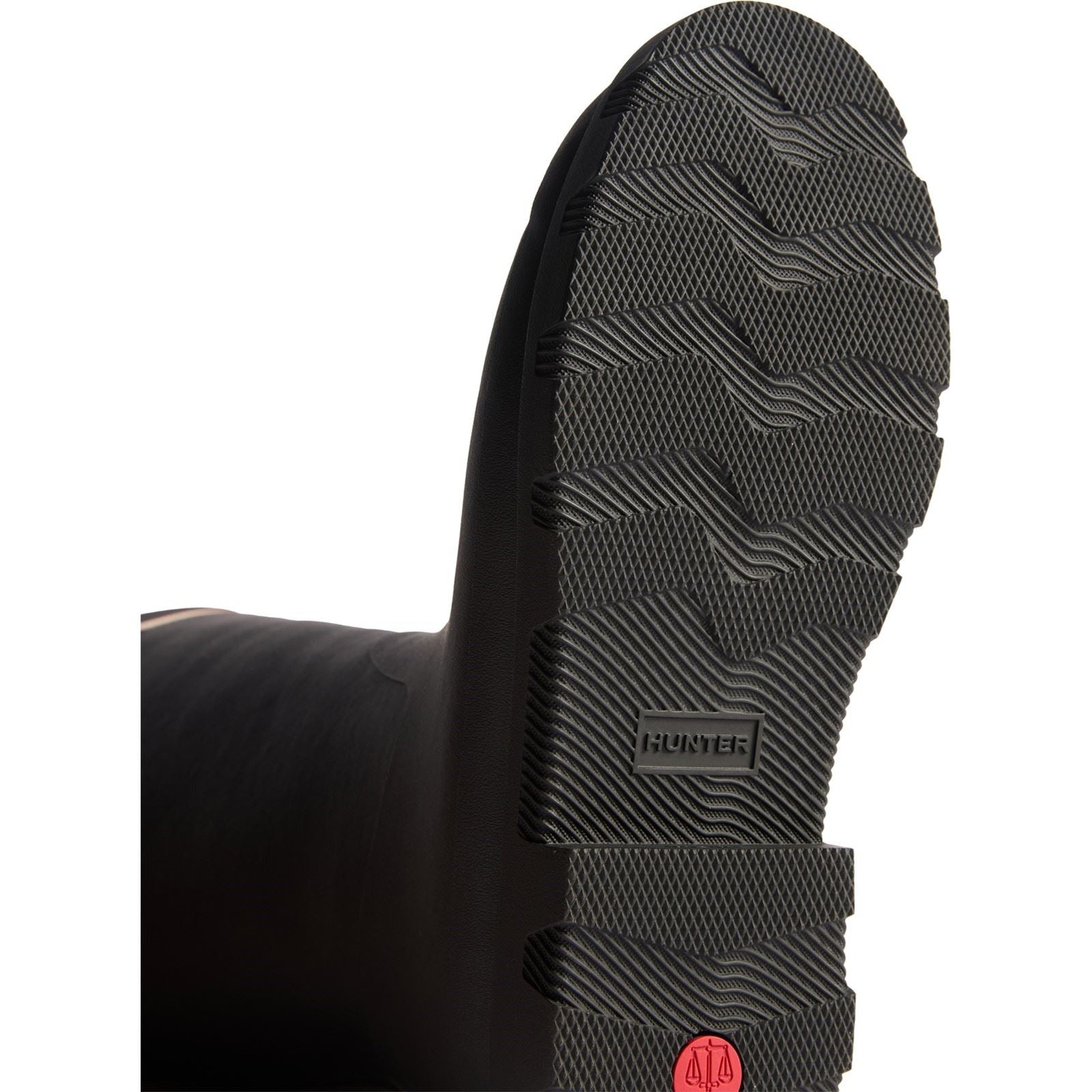 Hunter Downpour Tall Insulated Gummi Damen Schwarze Farbe Gummistiefel