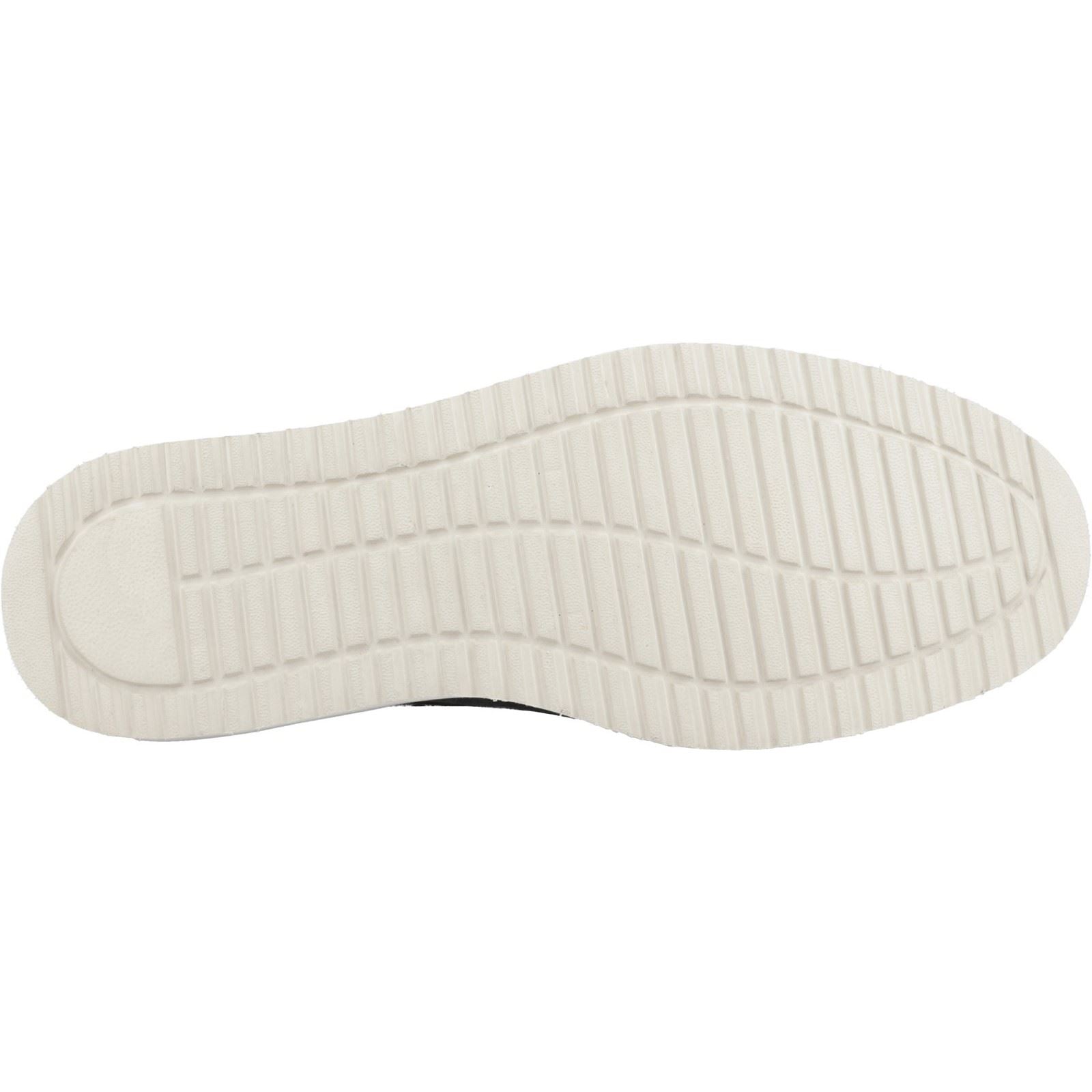 Hush Puppies Orion Herren Wildleder Schnürschuhe In Schwarz/Taupe