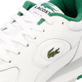 Lacoste Linetrack Leder Herren Weiße Sneakers