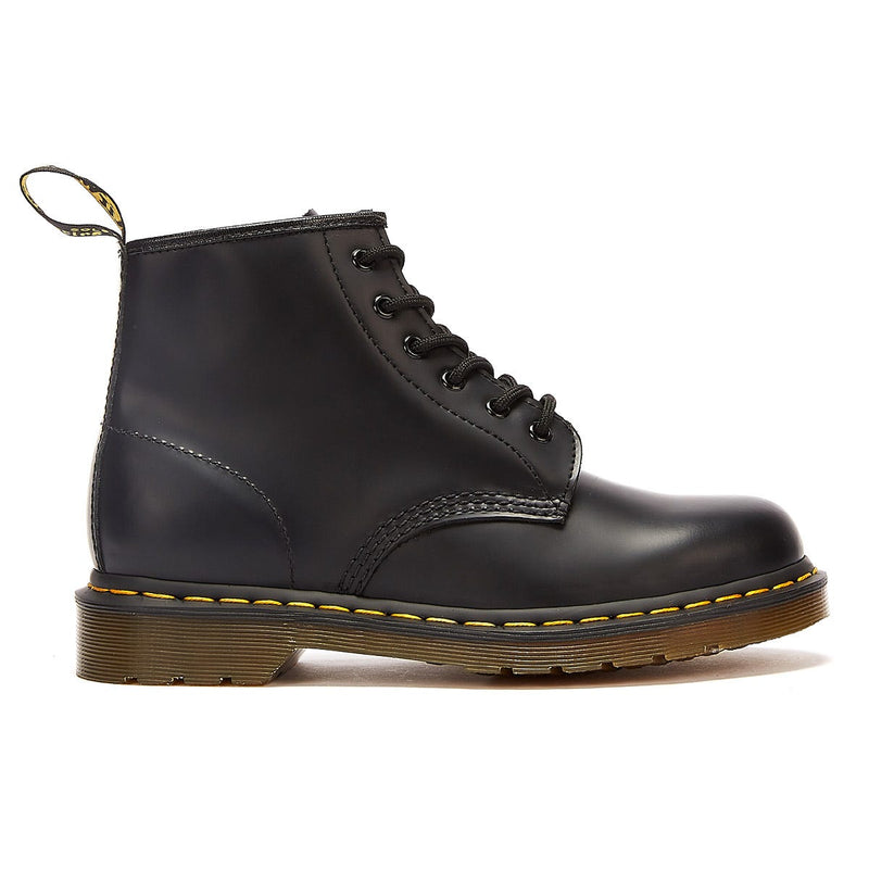 Dr. Martens 101 Glattleder Stiefel Schwarz
