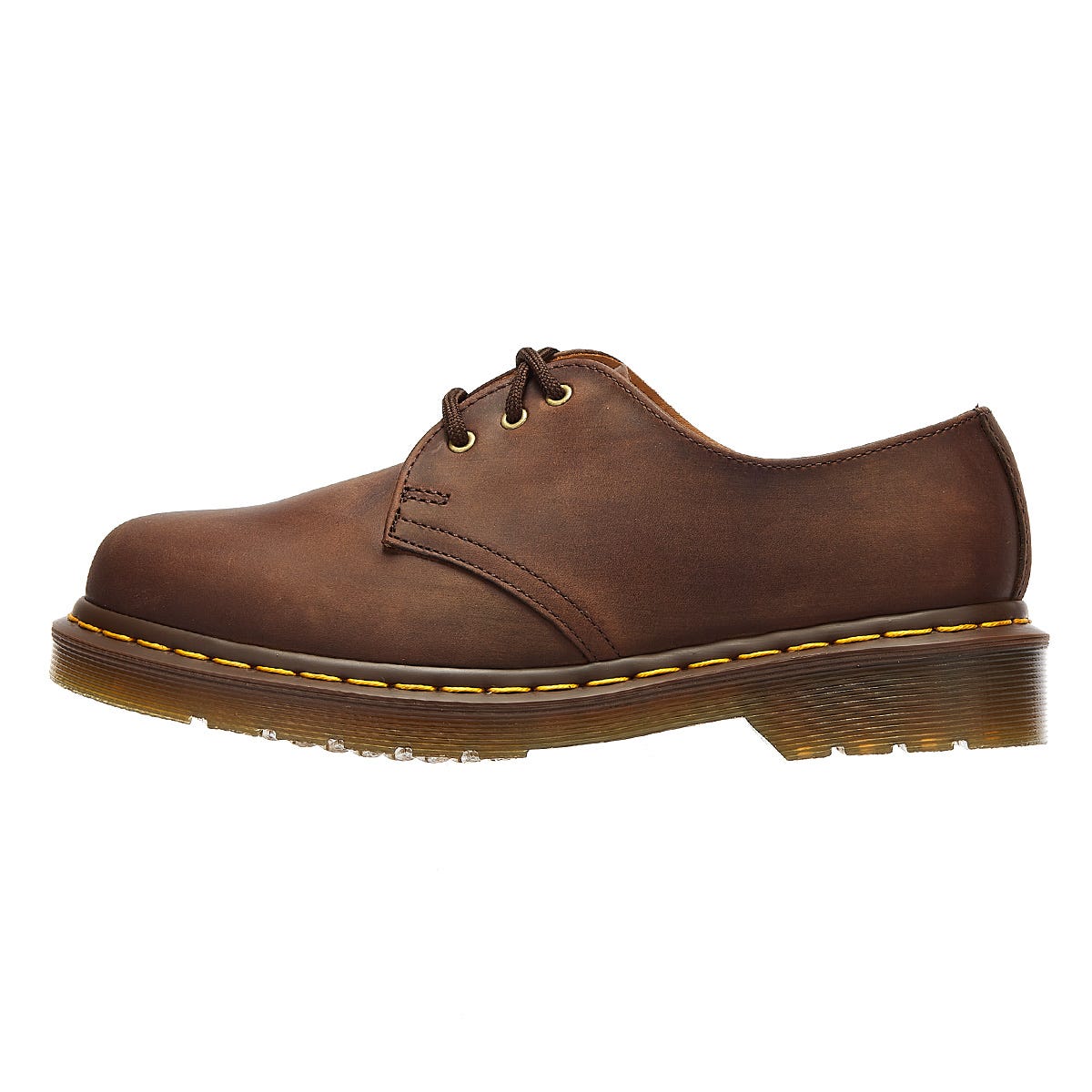 Dr. Martens 1461 Crazy Horse Herren Gaucho Braun Leder Schuhe