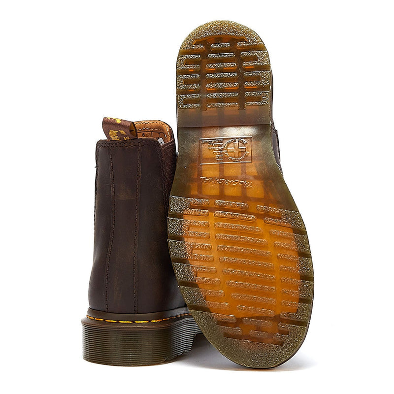 Dr. Martens 2976 Ys Verrücktes Pferd Damenstiefel In Braun