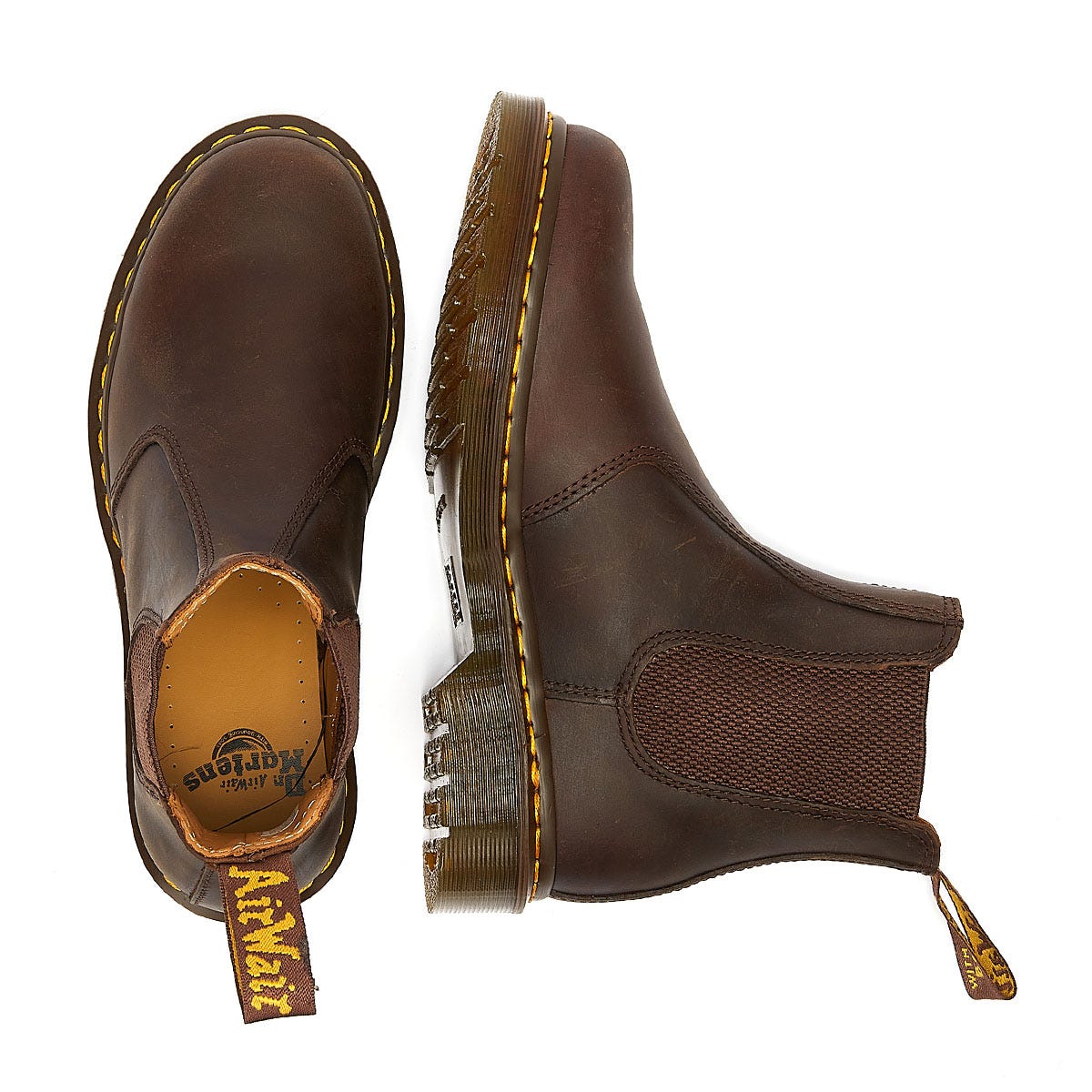 Dr. Martens 2976 Ys Verrücktes Pferd Damenstiefel In Braun