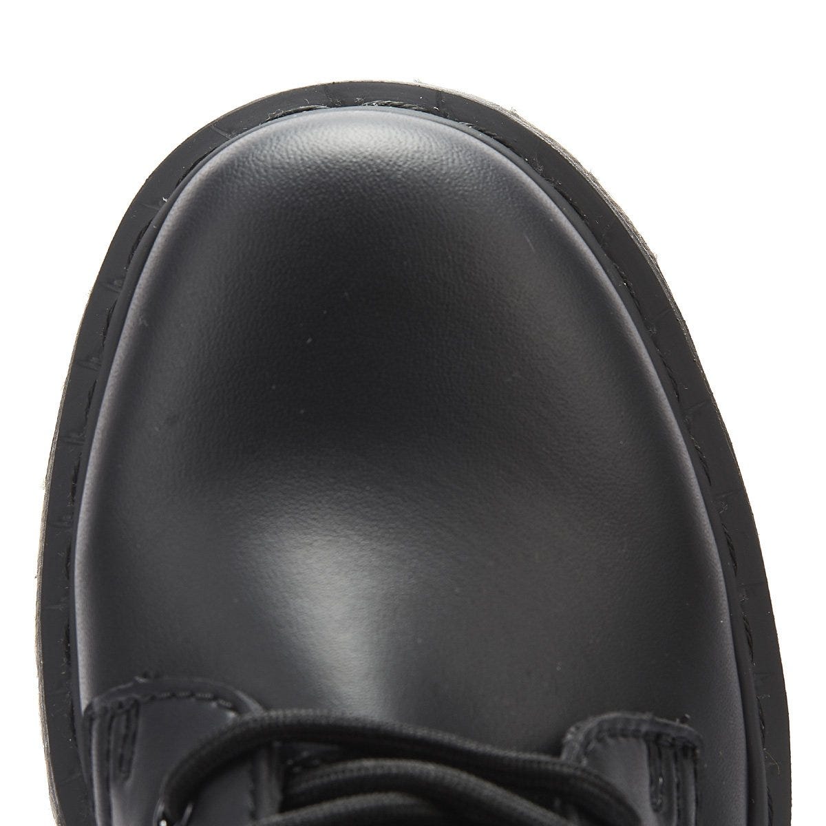 Dr. Martens Jadon II Vegan Womens Schwarz Mono Stiefel