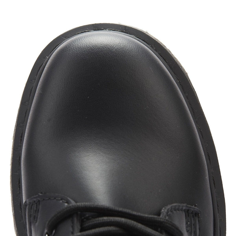 Dr. Martens Jadon II Vegan Womens Schwarz Mono Stiefel