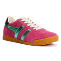 Gola Elan Glitz Damen Turnschuhe Aus Wildleder In Pink - EUR 36