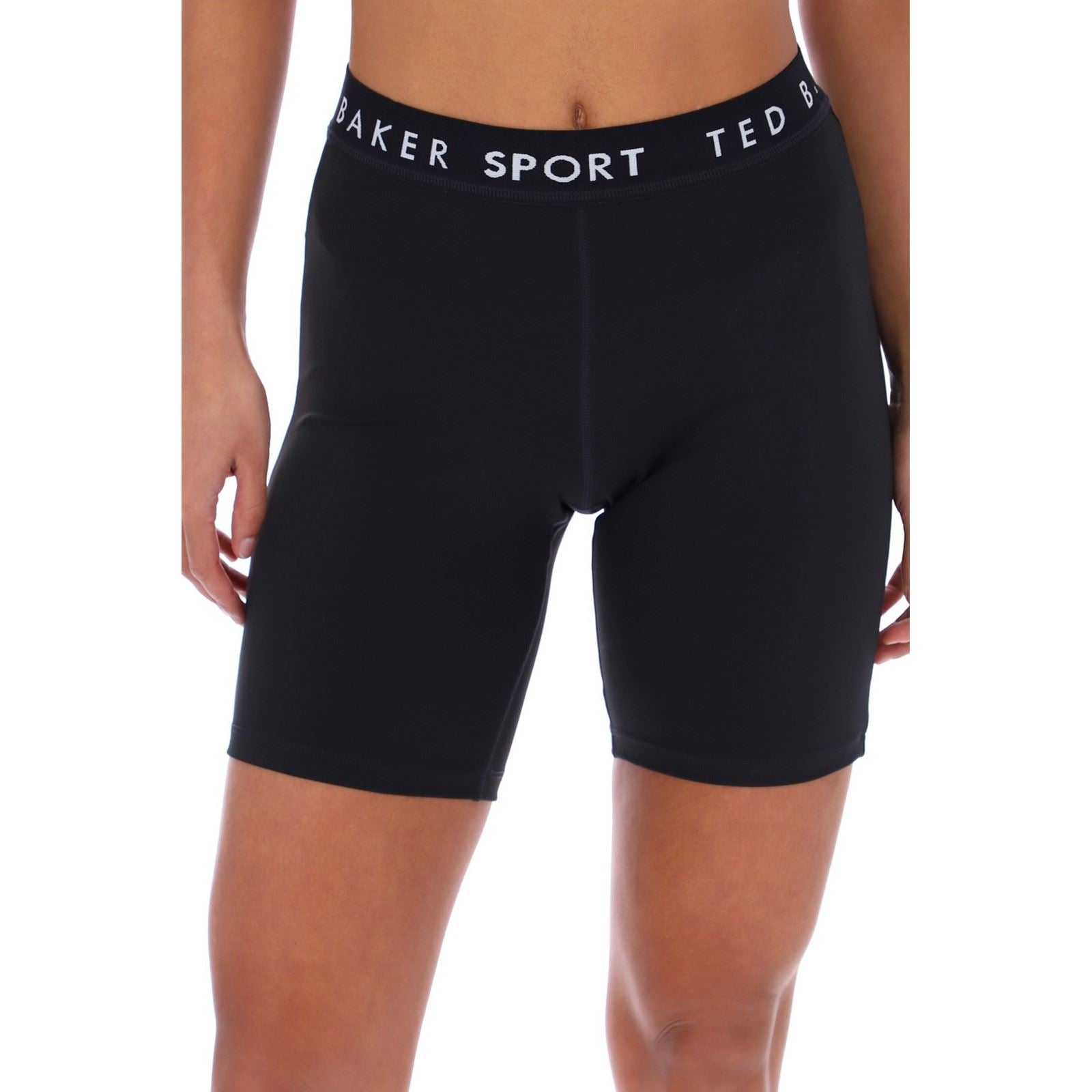 Ted Baker ALLY TBWSA2529 Polyester Damen Schwarze Sportshorts