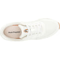 Hush Puppies Seventy8 Damen Sneaker Aus Cremefarbenem Leder
