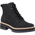 TOMS Wylder Leder Damen Schwarze Stiefel