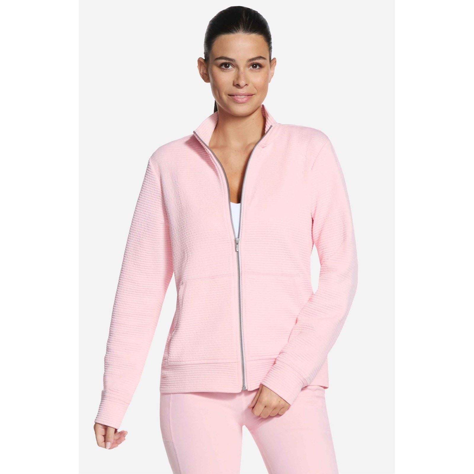 Skechers GO WALK Everywhere Damen Weiße Jacke