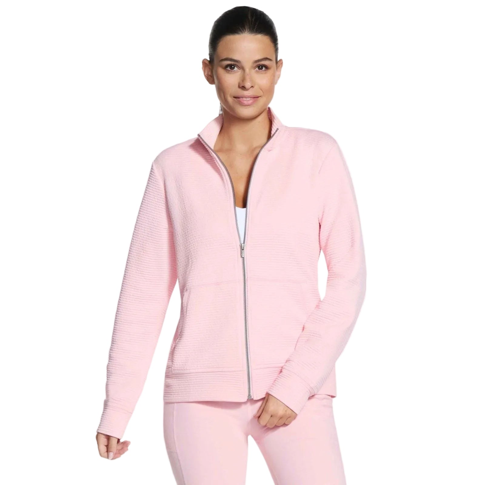Skechers GO WALK Everywhere Damen Weiße Jacke