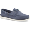 Sperry Authentic 2 Eye Herren Bootsschuhe Aus Dunkelblauem Leder
