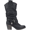 Rocket Dog Sidestep Damen Schwarze Stiefel