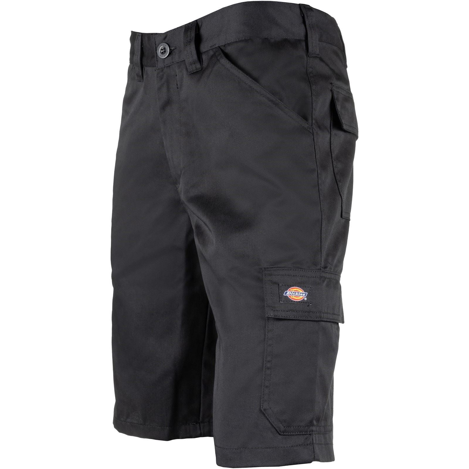 Dickies Everyday Polyester Herren Schwarze Knielange Shorts