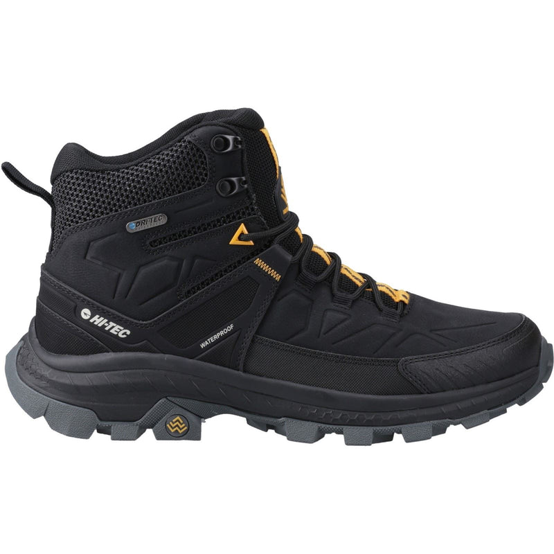 Hi-Tec Rainier Herren Wanderstiefel Aus Schwarzem Polyester