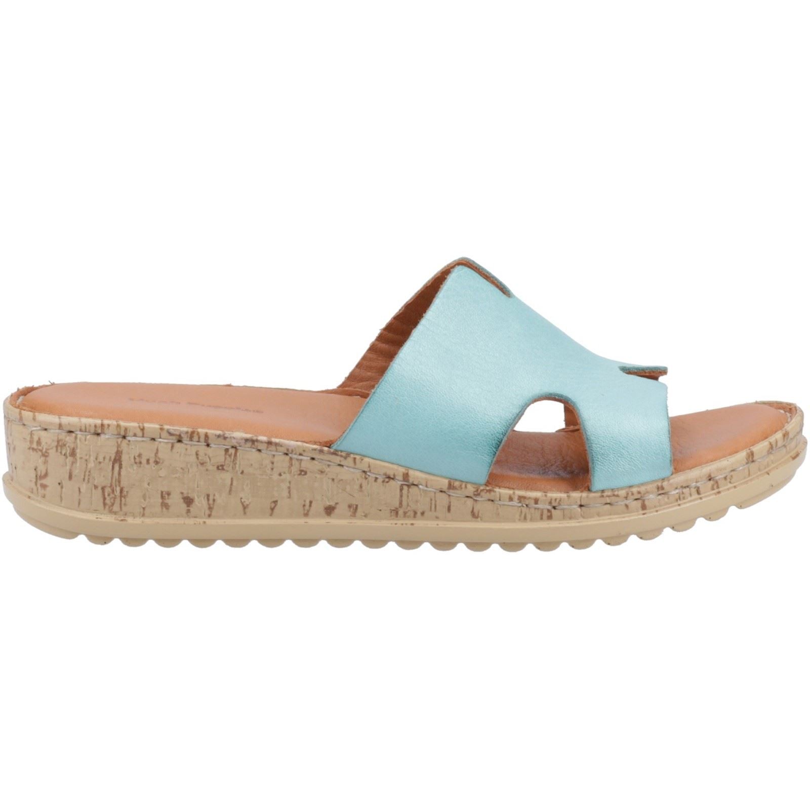 Hush Puppies Eloise Damen Sandalen Aus Leder In Aqua