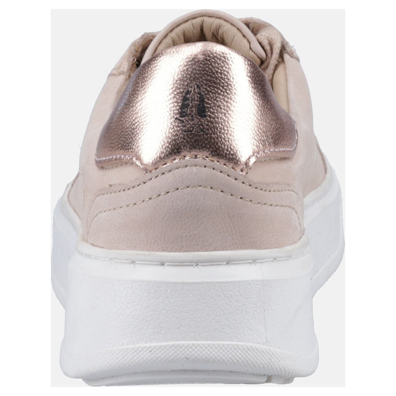 Hush Puppies Camille Leder-Damensneaker In Rosé
