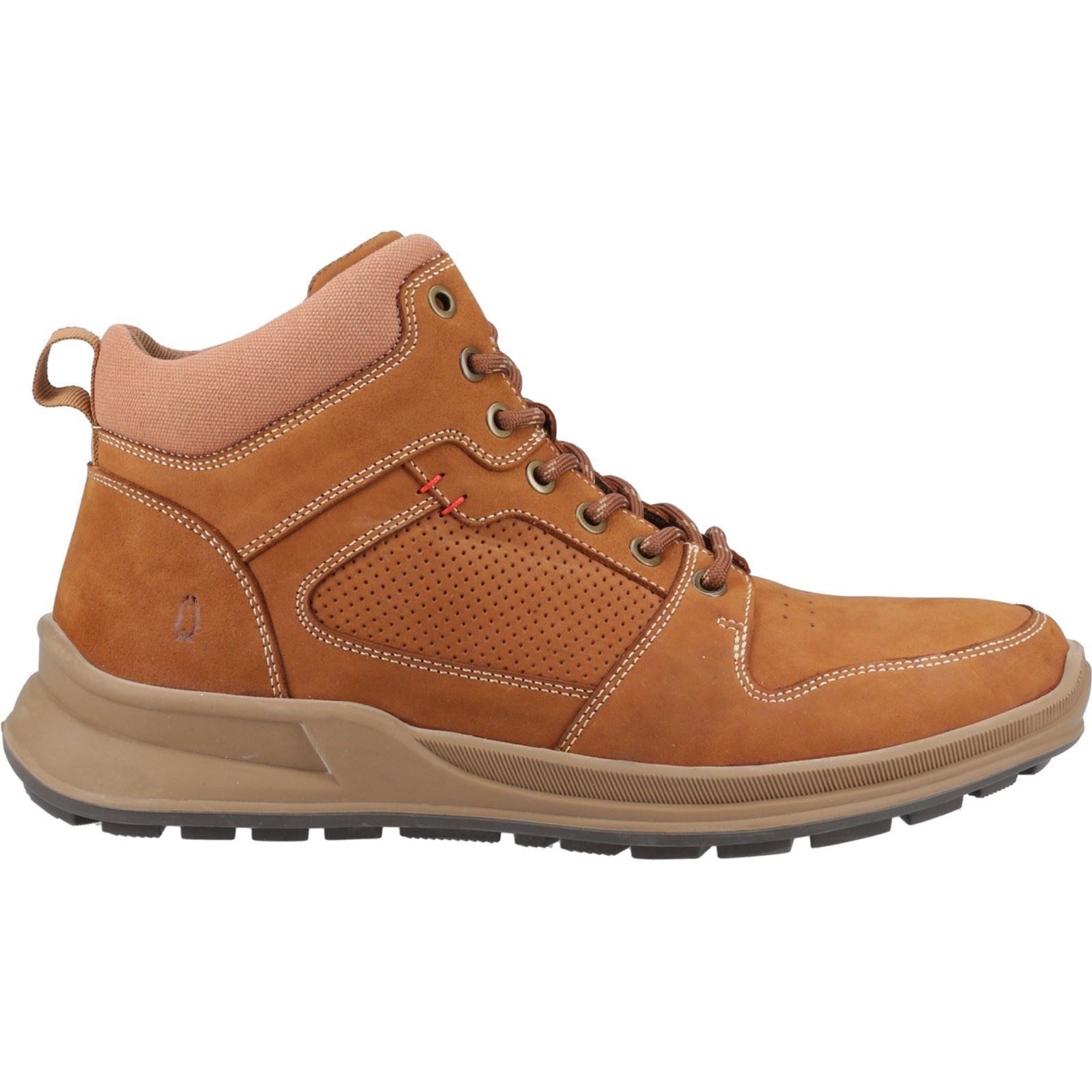 Hush Puppies Arnie Leder Herrenschuhe In Tan