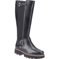 Pod Aleena Kunstleder Damen Schwarze Stiefel