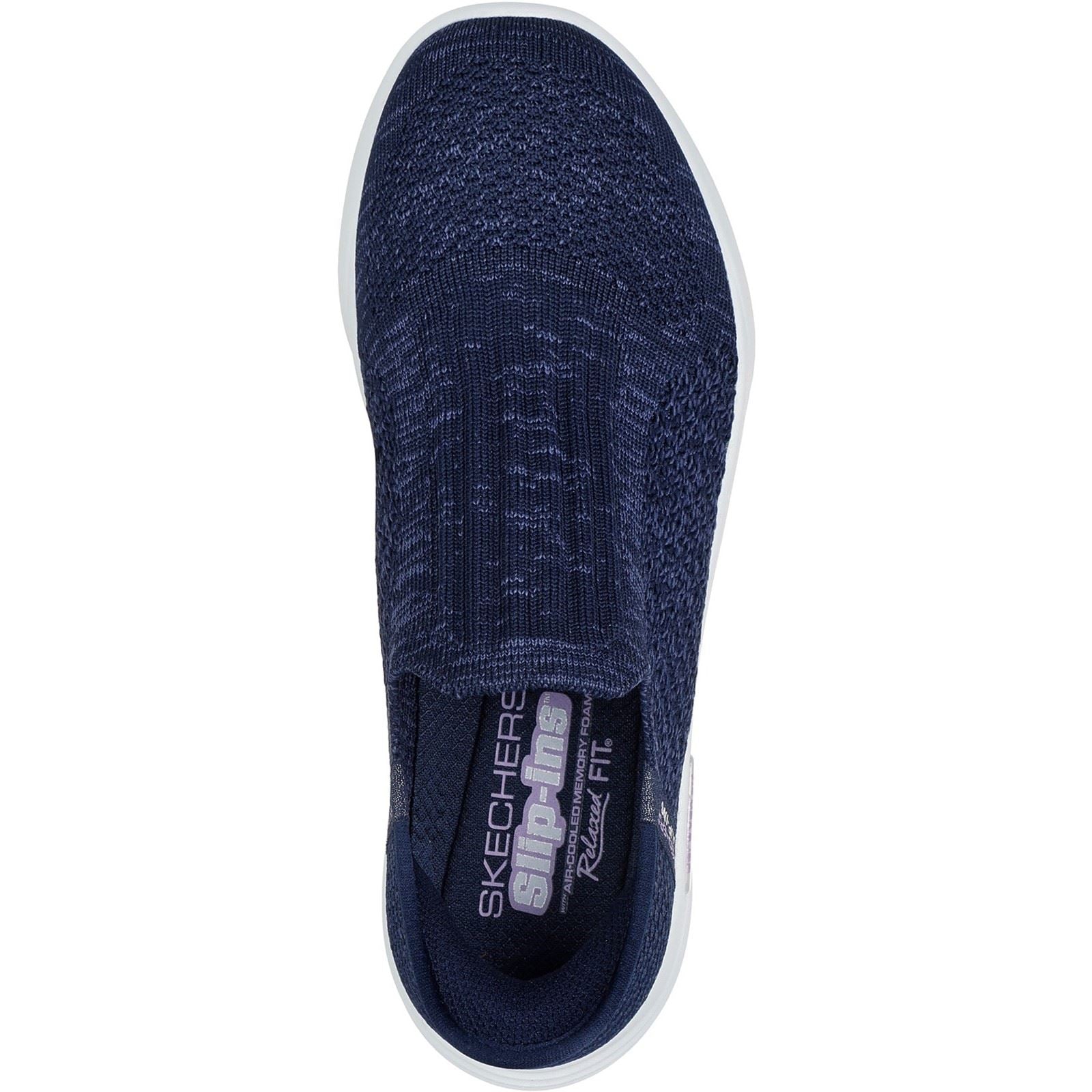 Skechers Relaxed Fit Sport Synthetik Damen Navy Sneakers